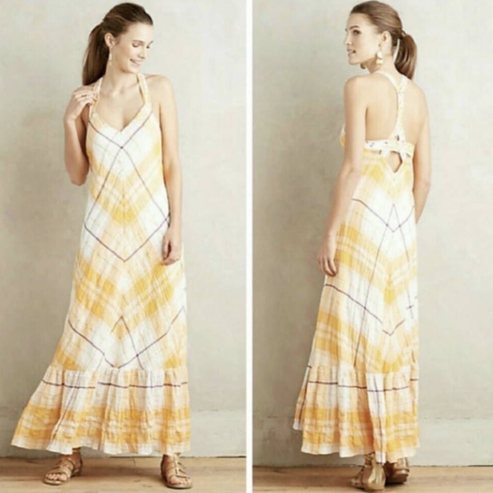 Anthro Holding Horses Clementine Maxi Dress size Medium